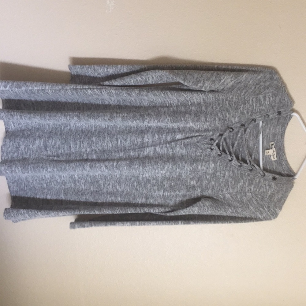 Gray dress